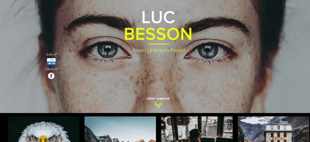 Luc Besson Lightroom Preset