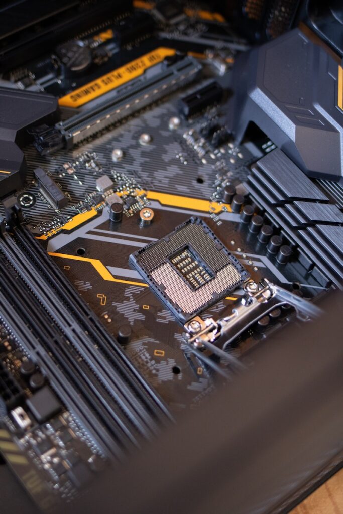 Black and Gray Motherboard - PC Specifications